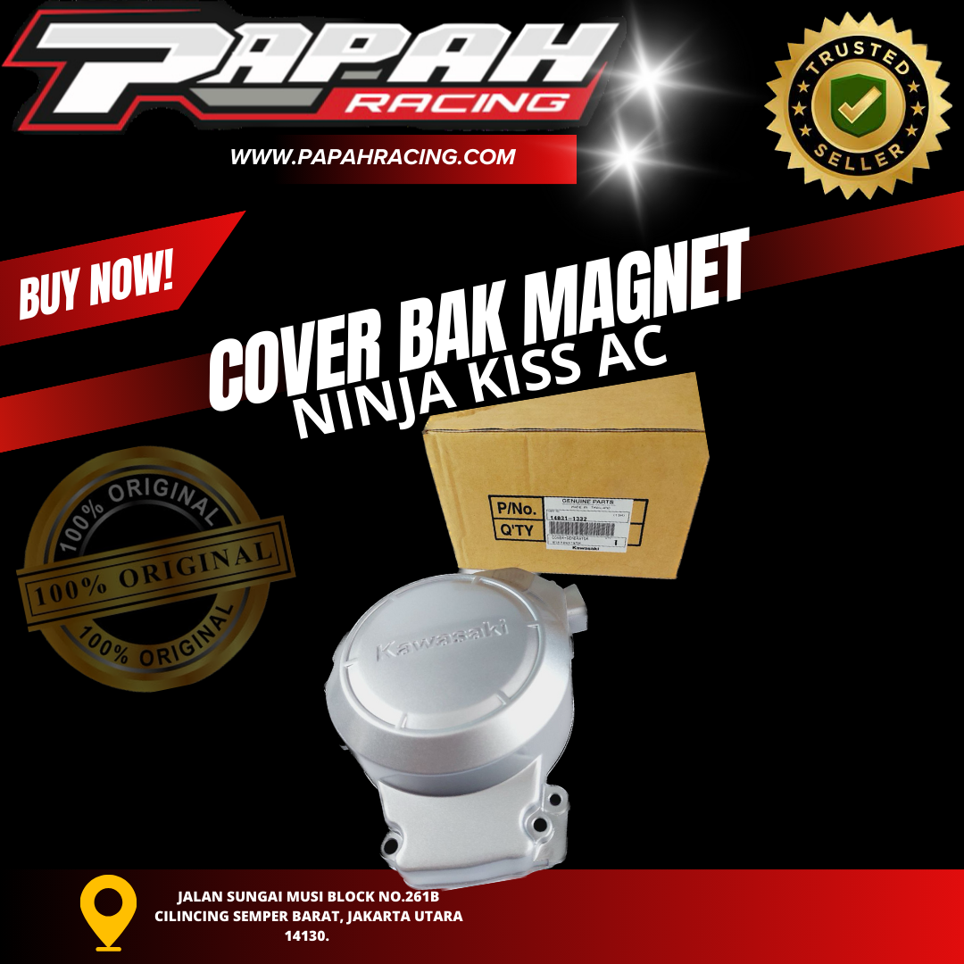 COVER BAK MAGNET NINJA KISS AC 